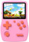 Bornkid Console de Jeu Portable 32 Bits pour Enfants, Écran IPS 3,0 avec 139 Jeux Vidéo HD Intégrés, Système de Jeu Électronique Rechargeable Portable, Cadeau Jouet pour Garçons et Filles (Rose)
