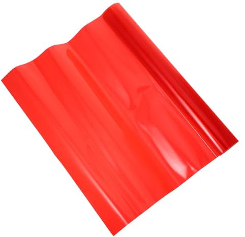 GLEAVI Autoaufkleber Scheinwerferfolie Rot 60cm PVC für Auto