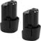 BURGARDEN 2 Pack 10.8V-12V 3000mAh Li-Ion Battery for Bosch 2607336013 2607336014 BAT411 BAT411A BAT412A BAT413 BAT413A BAT414 D-70745 GSR GDR 10.8-LI Cordless Power Tool Battery
