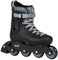 Playlife Rave Black 80 Inline Skates schwarz - Inliner für Herren und Damen - Skate mit 80mm/85A Rollen, ABEC 7 Kugellager 43-44