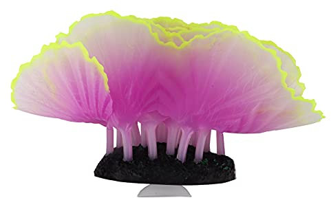 Holigie Décoration de Corail de laitue Artificielle, simulateur de Plantes Marines fluorescentes adaptées à l'aménagement paysager de l'aquarium et à la décoration de la pêche (Violet)