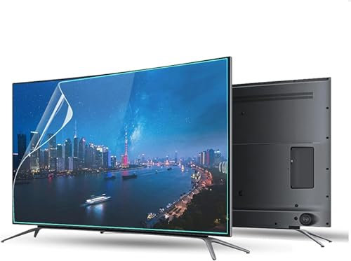 QUSYZD Matte Anti Glare/Anti Blue Light/Dustproof TV Screen Protector Filter Film Anti-Scratch Monitor Protector Panel for Smart TV 4K LED A / 55 Inches 1211x682 mm,A-75 Inches 1645x930 mm