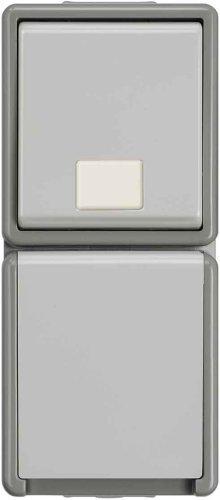 Siemens Schalterprogramm Schutzkontakt-Steckdose Delta Grau 5TD4811