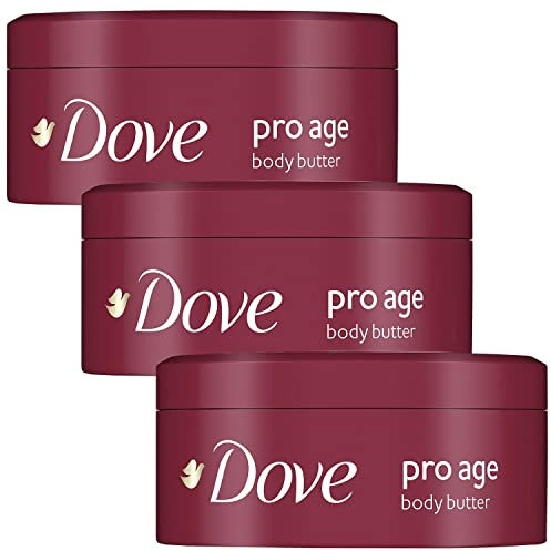 Dove Pro Age Nourishing Body Butter Nourishing bodycare with olive oil Pack of 3x250ml