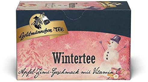 Wintertee (Apfel-Zimt-Vitamin C) Tee von Goldmännchen 3x 20 Beutel