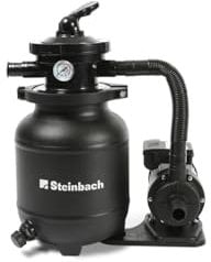 Steinbach Filteranlage Classic 250N, Umwälzleistung 3,8 m³/h, 230 V/200 W, 7-Wege-Ventil, Anschluss Ø 32/38 mm, 040385