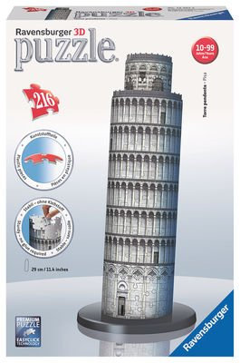 Ravensburger Toren van Pisa- 3D puzzel gebouw - 216 stukjes
