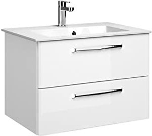 PELIPAL Trentino 770/800 Waschtischunterschrank/Weiß Hgl. / 75 x 51 x 49 cm