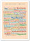 Poster Sächsische Wörter 50x70 cm