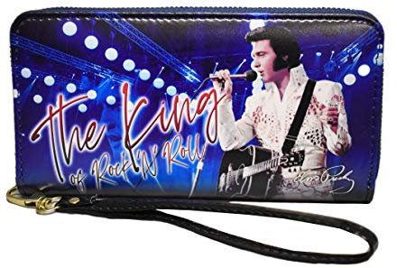 Midsouth Products Elvis Presley Geldbörse – The King White Jumpsuit, Mehrfarbig, Größe M