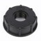IBC Adapter Kappe, IBC Tankdeckel Adapter 1 Zoll Innengewinde IBC Tankanschluss Kunststoff Verschlussdeckel, Schwarz S60x6 IBC Container Zubehör Adapter Für Regentonnen Tank (6 Punkte (3/4 '))