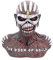 Nemesis Now Bust, Brown, 26cm Iron Maiden Box, Harz, Book of Souls Eddie (groß)