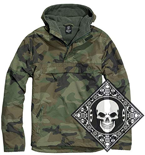 Brandit Windbreaker Woodland Gr. L