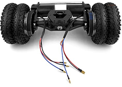 L-faster Verstärkter Elektro-LKW mit Offroad-Rädern und starker Motorhalterung für elektrisches Mountain-Skateboard mit Vier Rädern (Without Controller)