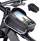 ROTTO Fahrrad Rahmentasche Oberrohrtasche Handytasche Handyhalterung Wasserdicht mit Regenschutz