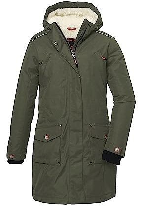 Killtec Kow 142 Grls Ct Cappotto funzionale con cappuccio/cappotto staccabile, impermeabile Girl´s
