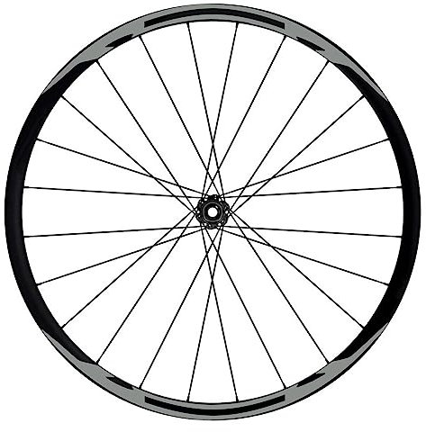 Komplettes Aufkleber-Set für Felgen 26 Zoll – 27,5 Zoll – 28 / 29 Zoll – Fahrrad MTB Bike Sticker Qualität wählen Sie Farbe MTB015 (26 Zoll, 074 mittelgrau)
