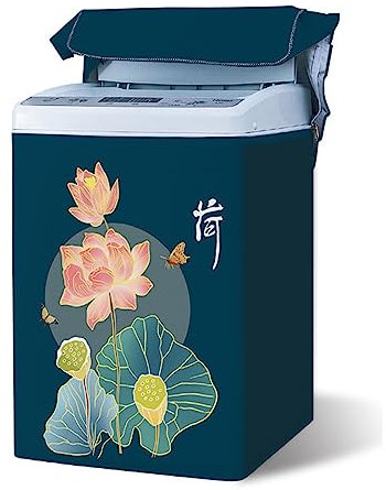 Odot Cacopertura Lavatrice Carica Dall'alto, Copertura Lavatrice per Esterno con Cerniera, Interni Esterni Impermeabile