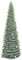 ZAYMDO 150cm/5ft Künstliche Weihnachtsbäume, zusammenklappbarer Pop up Lametta Weihnachtsbaum, vorbeleuchtete Weihnachtsdekoration Indoor Home Decor (Green)
