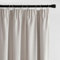 MIULEE 100% Blickdichte Vorhänge mit Kräuselband Leinenoptik, Verdunkelungsvorhang Gardinen Thermovorhang Kälteschutz Fenster Wohnzimmer Modern Schlafzimmer Balkontür, 2er Set,140X225CM, Natur
