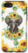 iPhone SE (2020) / 7 / 8 Elephant Sunflower Case Cute Elephant Love Sunflower Case