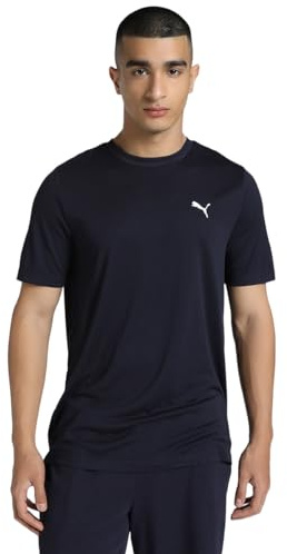 Puma Herren ESS Small Logo Poly Tee T-Shirt