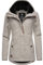 Ragwear Damen warme Winterjacke kurz mit Kapuze Monade Intl Zinc24 Gr. XL