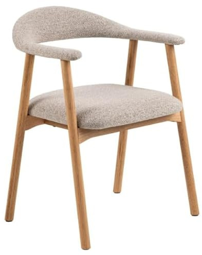 Addi Sessel Monza Beige: Eiche Basis
