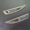 GAZIAM Auto Emblem Aufkleber für Peugeot 108 Cabrio 2018-2023, 3D Metall Selbstklebende Logo Emblem Front Motorhaube Heckkoffer Abzeichen Emblem Außendekoration Styling Zubehör,M
