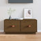 Iiaky TV-Schrank Honigbraun 80x34x35 cm Massivholz Kiefer TV Lowboard, Moderner TV Sideboard, Fernsehschrank für Wohnzimmer und Esszimmer