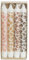 4er Pack Stearin Stabkerzen mit Leo-Print H:19 cm Ø:2,2 cm 7 Stunden Animal-Print Kerze Geschenk Geburtstag Leopard