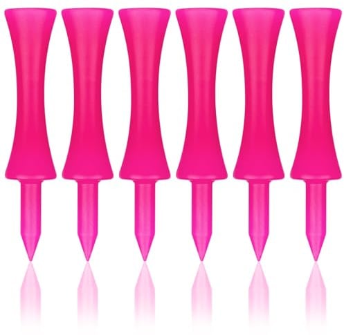 flintronic Golf Tees Kunststoff Driver, Golftees Tee Set, Wiederverwendbar Plastik Golftees Tee Set für das Üben im Innen