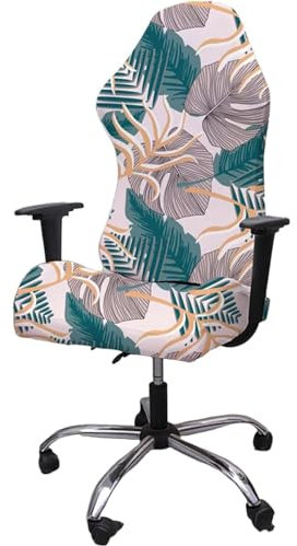 WYLEBER Gaming-Drehstuhl Stuhlbezüge,Kratzfest Gegen Katzen,Dehnbare Elastische PC Computer Gaming-Stuhl Schonbezüge,Abnehmbar Waschbar(B)