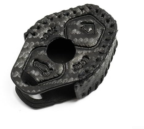 Porte-clés de voiture sophistiqué en cuir noir conçu exclusivement pour diverses clés de modèle BMW, y compris la version populaire pour M3