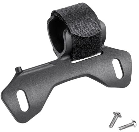 Soporte para bomba de aire para bicicleta, soporte de clip para bicicleta de carretera, montaje de fijación ajustable para mini inflador, fijación segura y ligera, soporte duradero para la rueda