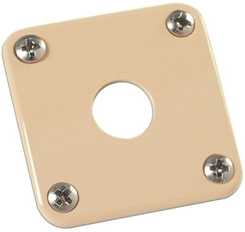 Gibson Gear PRJP-030 Jack Plate, Creme, Plastik
