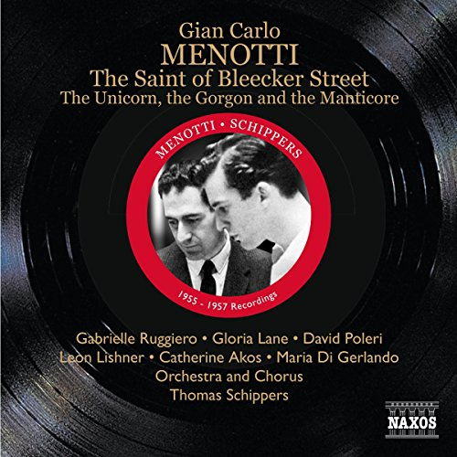 Menotti:Saint of Bleecker Stre