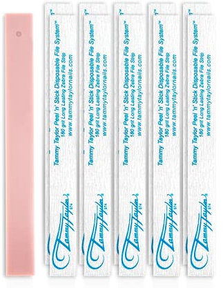 Tammy Taylor Peel 'n' Stick Long Lasing Zebra File 180 Grit 10-pk by Tammy Taylor