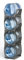 Hydrate Direct U Bottle Storage Rack for Water Cooler | Modular | Space-Saving | Silver | FOUR Bottle Rack