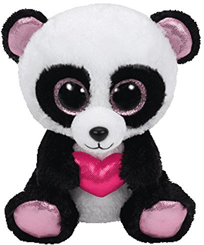 Ty - TY36174 - Beanie Boo's - Peluche Cutie Pie Panda 15 cm