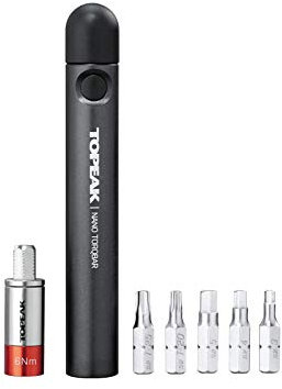 Topeak Nano TorqBar 6 mit 5 Werkzeug-Bits, 6 nm