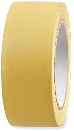 12 Rollen UV Putzband 50mm PVC Schutzband Außen gerillt gelb Abkleben Fassade