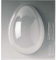 Stampo per Uovo in Cioccolato in plastica termoformata - polietilene - 1 Cavità - Dimensione 220x160x h85mm - Forma Uova di Pasqua Liscio ideale per realizzare uovi pasquali in cioccolato, in zucchero