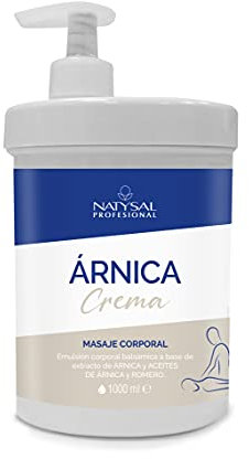 NATYSAL - CREMA CORPORAL BALSÁMICA 1 kg | Árnica Profesional. - Perfecto para deportistas, fisioterapeutas y personas de vida sedentaria