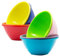 Youngever Lot de 9 Grands Bols en Plastique de 950ML, Grand Bol Cereales, Grands Bols a Soupe, 9 Couleurs Assorties