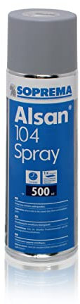 SOPREMA GMBH ALSAN 104 Spray 1 Dose (0,5 kg) Metallgrundierung - für alle metallischen Untergründe wie z.B. Stahl, Alu, Zink, Kupfer | zur Vorbereitung für ALSAN PMMA- PU- und Abdichtungsharze