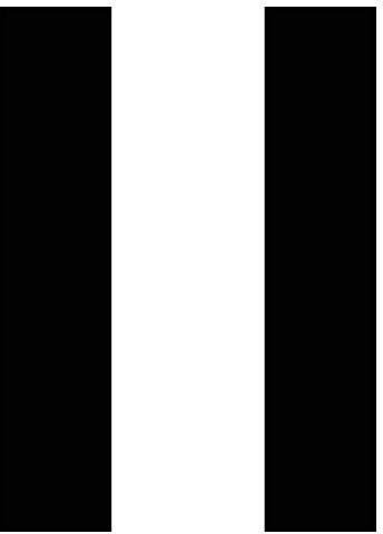 murando - Tapete selbstklebend 10m Wandtattoo dekorative Möbelfolie Dekorfolie Fotofolie Panel Wandaufkleber Wandposter Wandsticker - Weiss Schwarz 1604-10