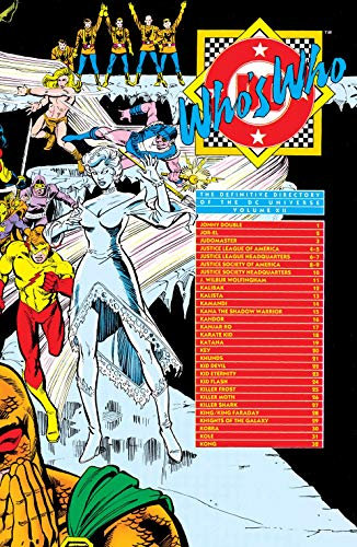 Who's Who: The Definitive Directory of the DC Universe (1985-1987) #12 (English Edition)