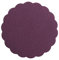 500 Airlaid Glasuntersetzer rund für Gläser 9cm Durchmesser Stoffähnlich | Untersetzer Getränkeuntersetzer Coasters Stoffoptik | Hochzeit Gastronomie Catering Hotel | Premium QUALITÄT | Violett