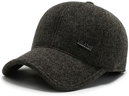 MRACSIY Unisex Winterkappen Baseball Kappe (Braun 15)